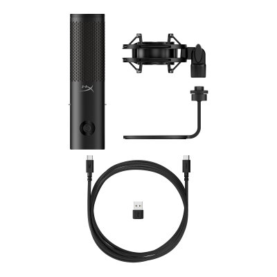 HyperX QuadCast 2 S - USB Microphone (Black) (9A273AA)