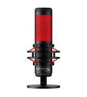 HyperX QuadCast - USB Microphone (Black-Red) - Red Lighting (4P5P6AA)