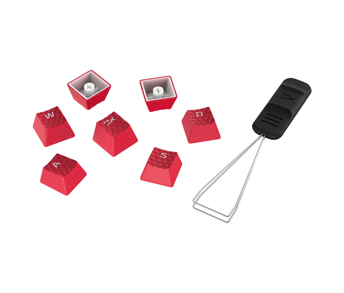 HyperX Rubber Keycaps - Gaming Accessory Kit - Red (US Layout) (519T6AA)