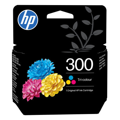 Atramentová kazeta HP 300 -&nbsp;trojfarebná (CC643EE)