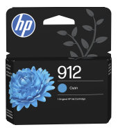 Atramentová kazeta HP 912 - azúrová (3YL77AE)