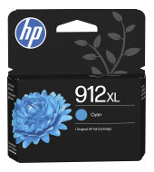 Atramentová kazeta HP 912XL - azúrová (3YL81AE)