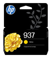 Atramentová kazeta HP 937 - žltá (4S6W4NE)