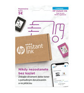 HP Instant Ink - 2 mesiace (registračná karta) (6E7C3AE)