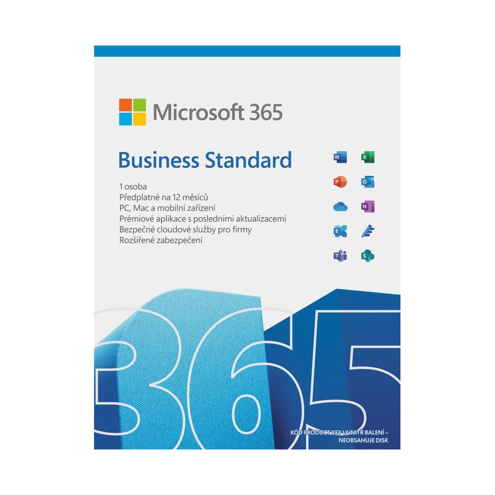 Microsoft 365 Business standard CZ (KLQ-00643)