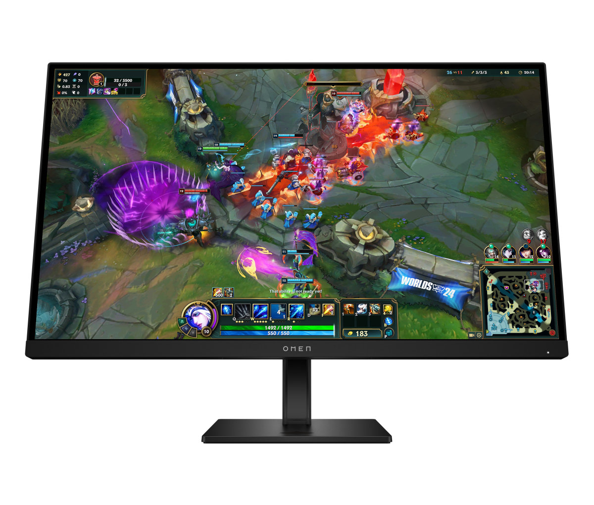OMEN 27qs G2 QHD 280Hz Gaming Monitor (AW3V0E9)