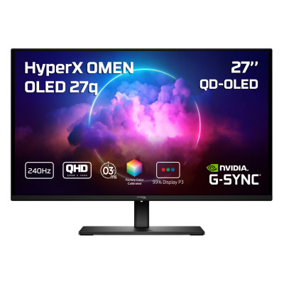 HyperX OMEN OLED 27" QHD 240Hz Gaming Monitor - OMEN OLED 27q (CH0R2E9)