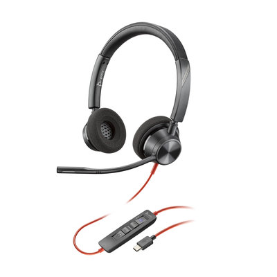 Slúchadlá Poly Blackwire 3320 MS USB-C (21401301)