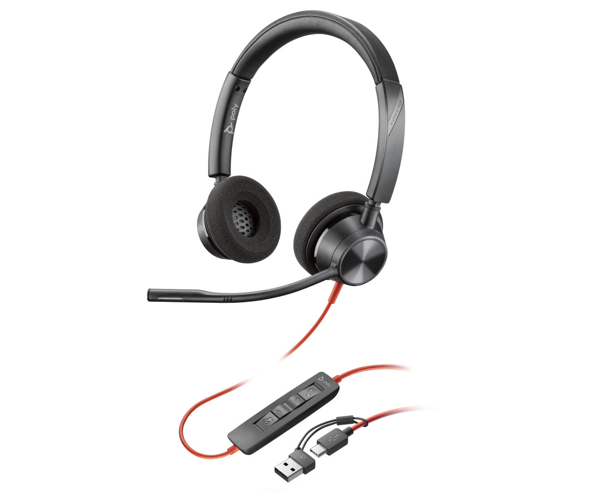 Poly Blackwire 3320 USB-C/A (8X219AA)