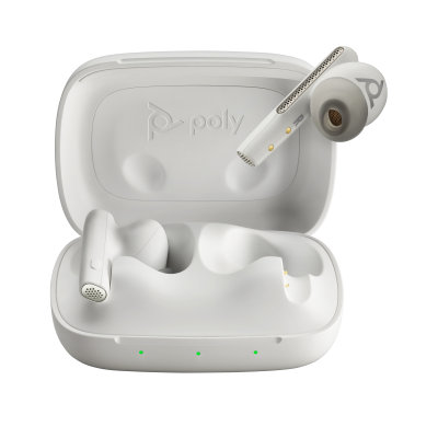 Poly Voyager Free 60 MS White Sand + BT700 USB-C (7Y8L6AA)