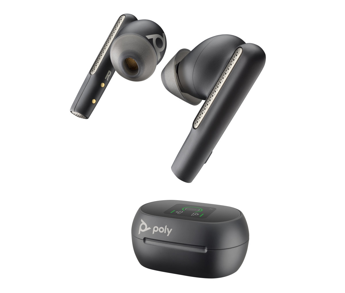 Bluetooth slúchadlá Poly Voyager Free 60+ Carbon Black + BT700 USB-A (7Y8G3AA)