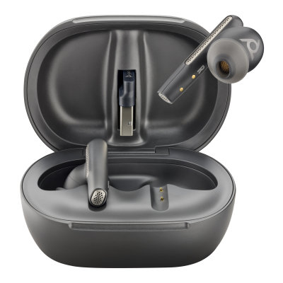 Poly Voyager Free 60+ MS Carbon Black + BT700 USB-A (7Y8G9AA)