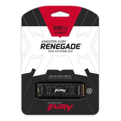 M.2 SSD disk Kingston FURY RENEGADE - 500 GB (SFYRS-500G)