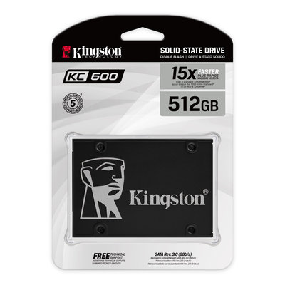 SSD disk Kingston KC600 - 512 GB (SKC600-512G)