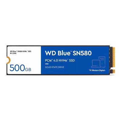 M.2 SSD disk WD BLUE SN580 - 500 GB (WDS500G3B0E)