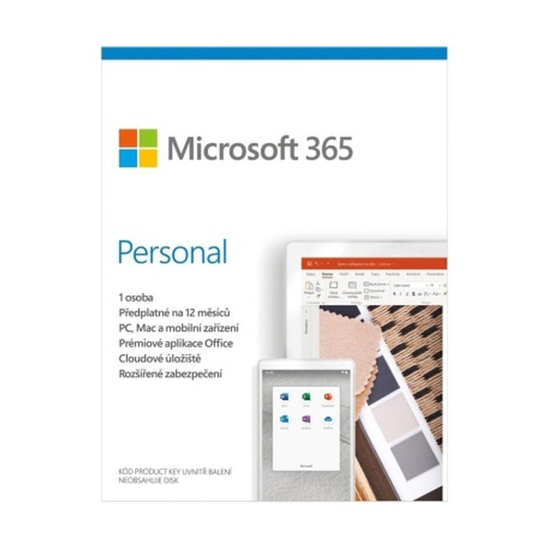 Microsoft 365 pre jednotlivca CZ (QQ2-00986)