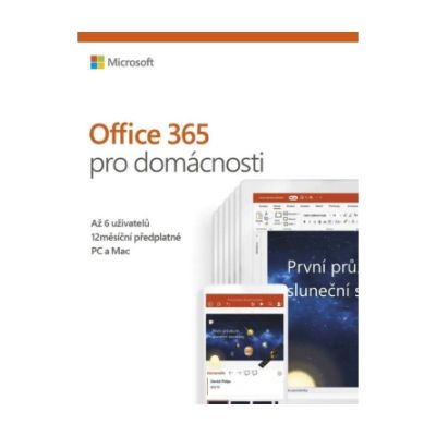 Office 365 pre domácnosti CZ (6GQ-00898)