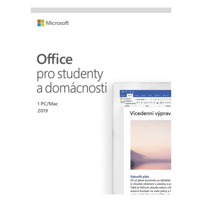 Office 2019 pre domácnosti a študentov CZ (79G-05078)