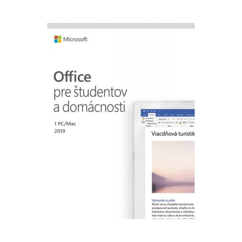 Office 2019 pre domácnosti a študentov SK (79G-05164)