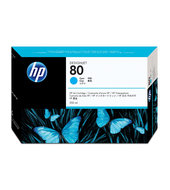Atramentová náplň HP 80 - azúrová (C4846A)