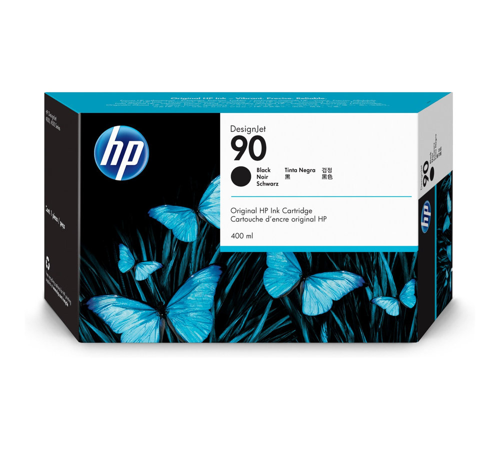 Atramentová náplň HP 90 - čierna (C5058A)