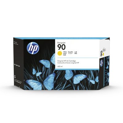 Atramentová náplň HP 90 - žltá (C5065A)