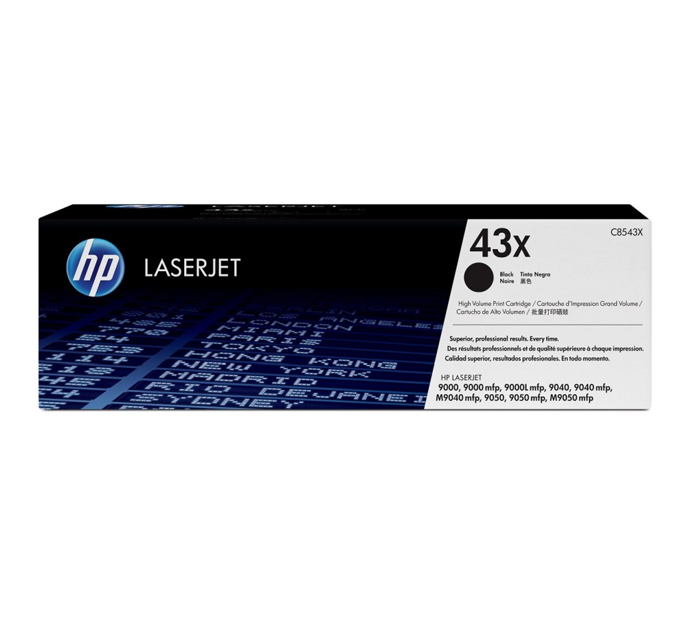 Toner HP 43X - čierny (C8543X)