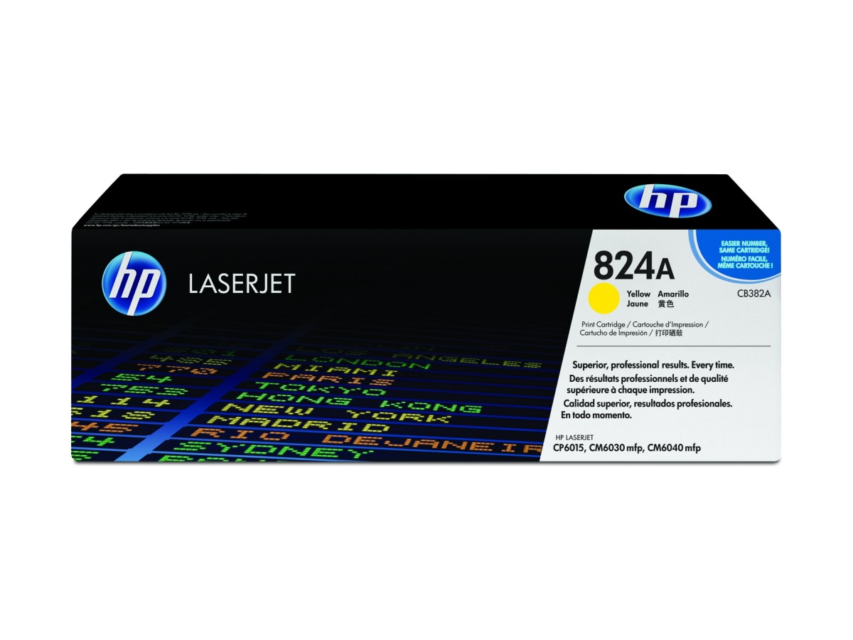 Toner HP 824A - žltý (CB382A)