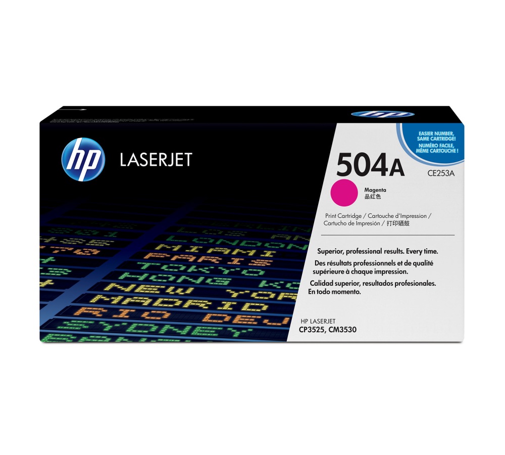 Toner HP 504A - purpurový (CE253A)