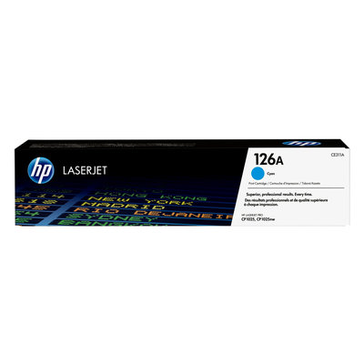 Toner HP 126A -&nbsp;azúrový (CE311A)