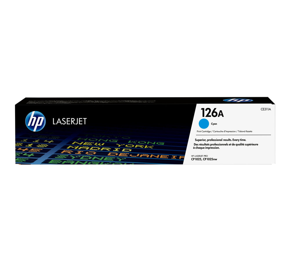 Toner HP 126A - azúrový (CE311A)