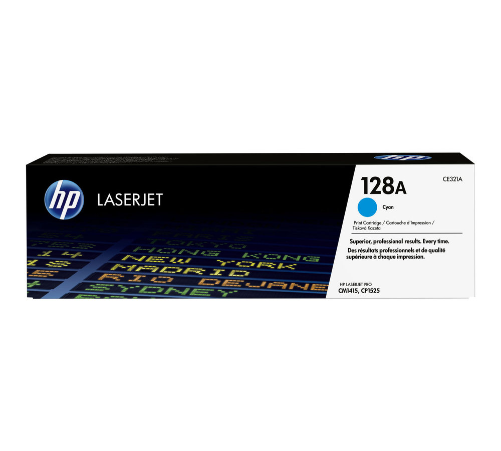 Toner HP 128A - azúrový (CE321A)