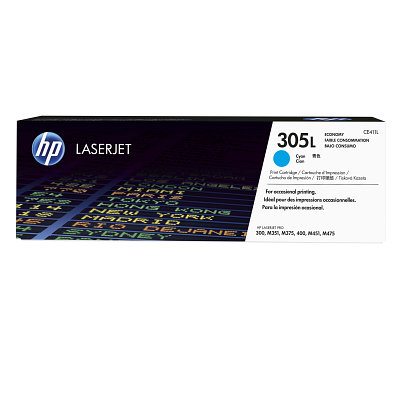 Toner HP 305L - azúrový (CE411L)