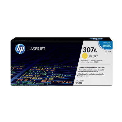 Toner HP 307A - žltý (CE742A)