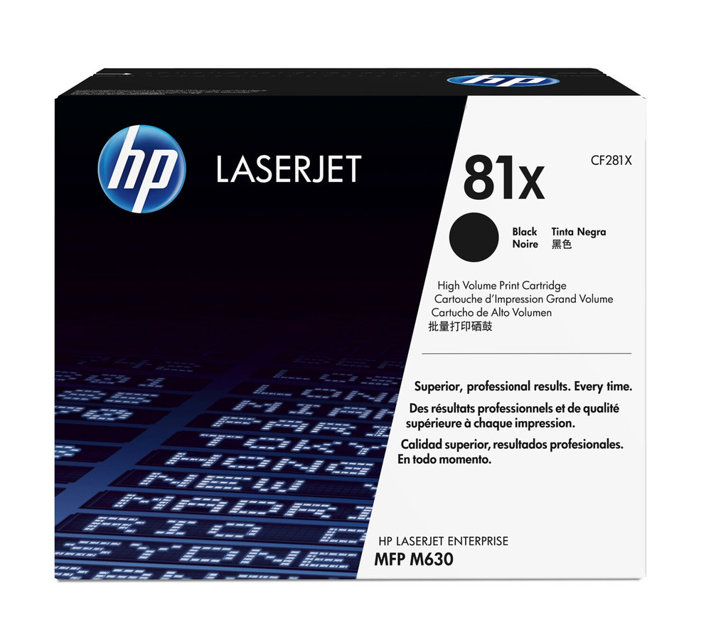 Toner HP 81X - čierny (CF281X)