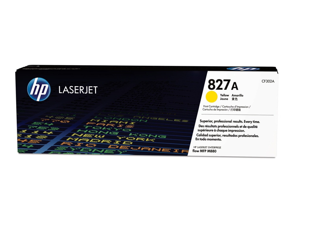 Toner HP 827A - žltý (CF302A)