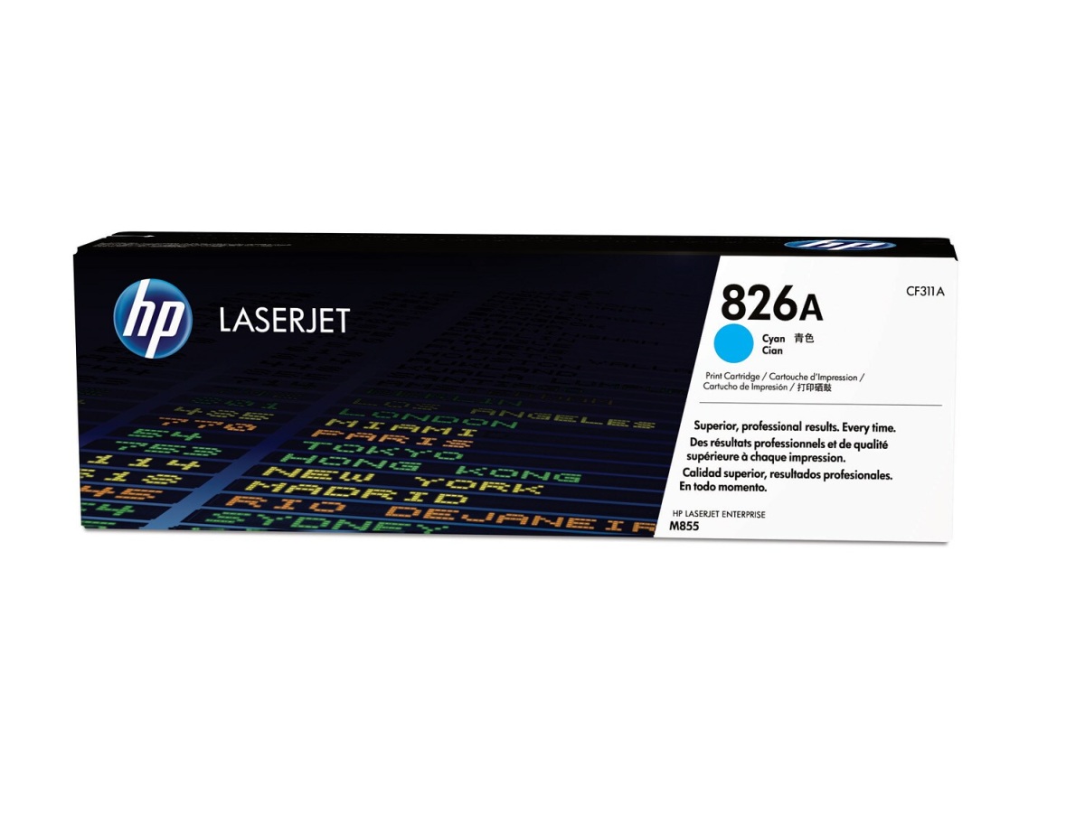 Toner HP 826A - azúrový (CF311A)