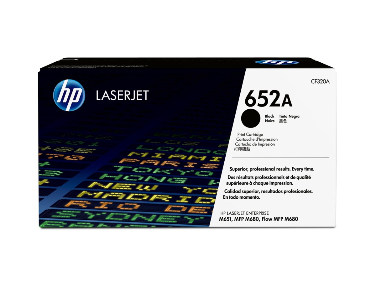 Toner HP 652A - čierny (CF320A)