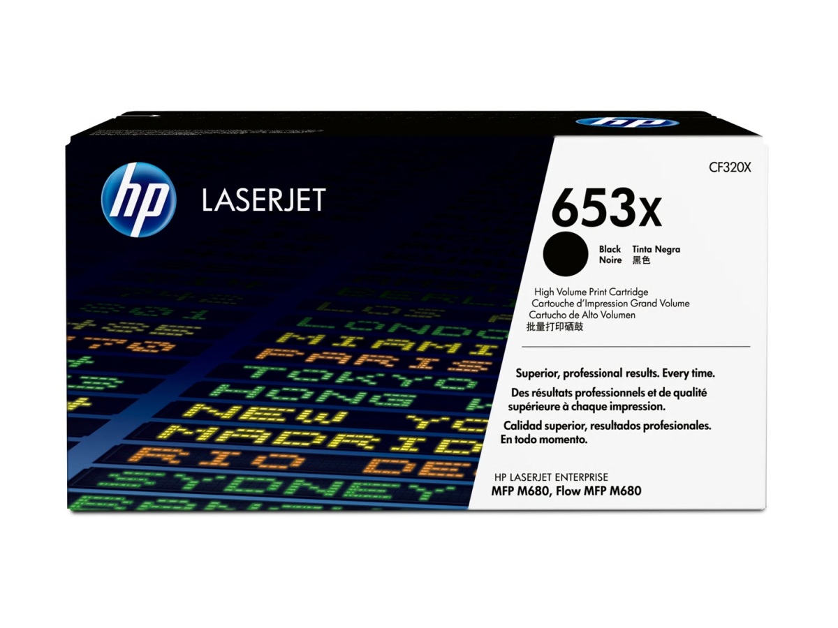 Toner HP 653X - čierny (CF320X)