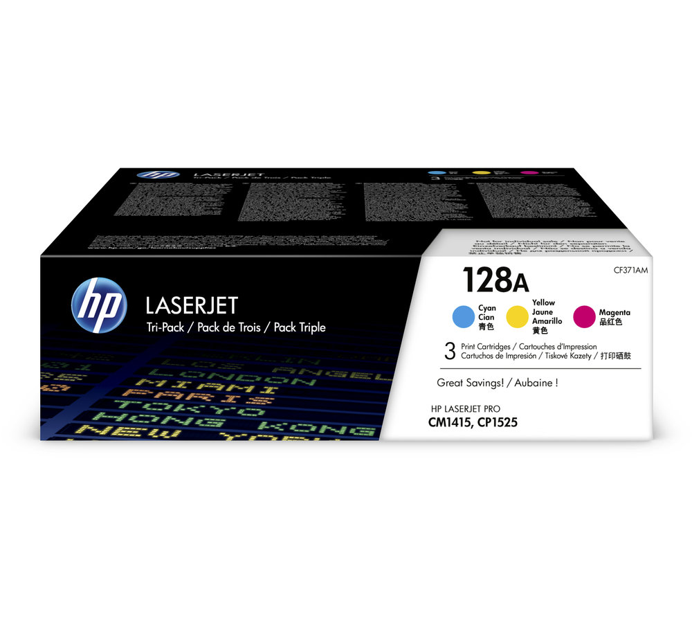 Toner HP 128A - kombinované balenie (CF371AM)