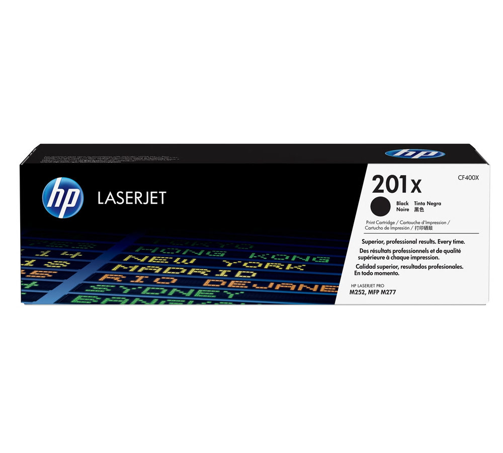 Toner HP 201X - čierny (CF400X)