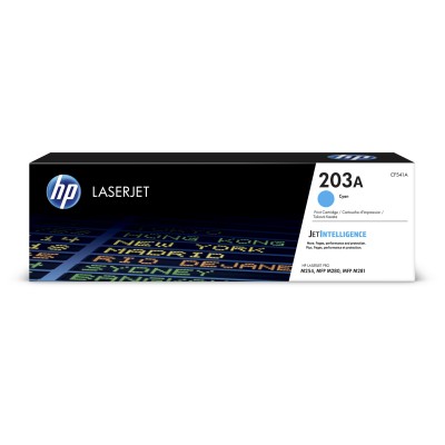 Toner HP 203A -&nbsp;azúrový (CF541A)