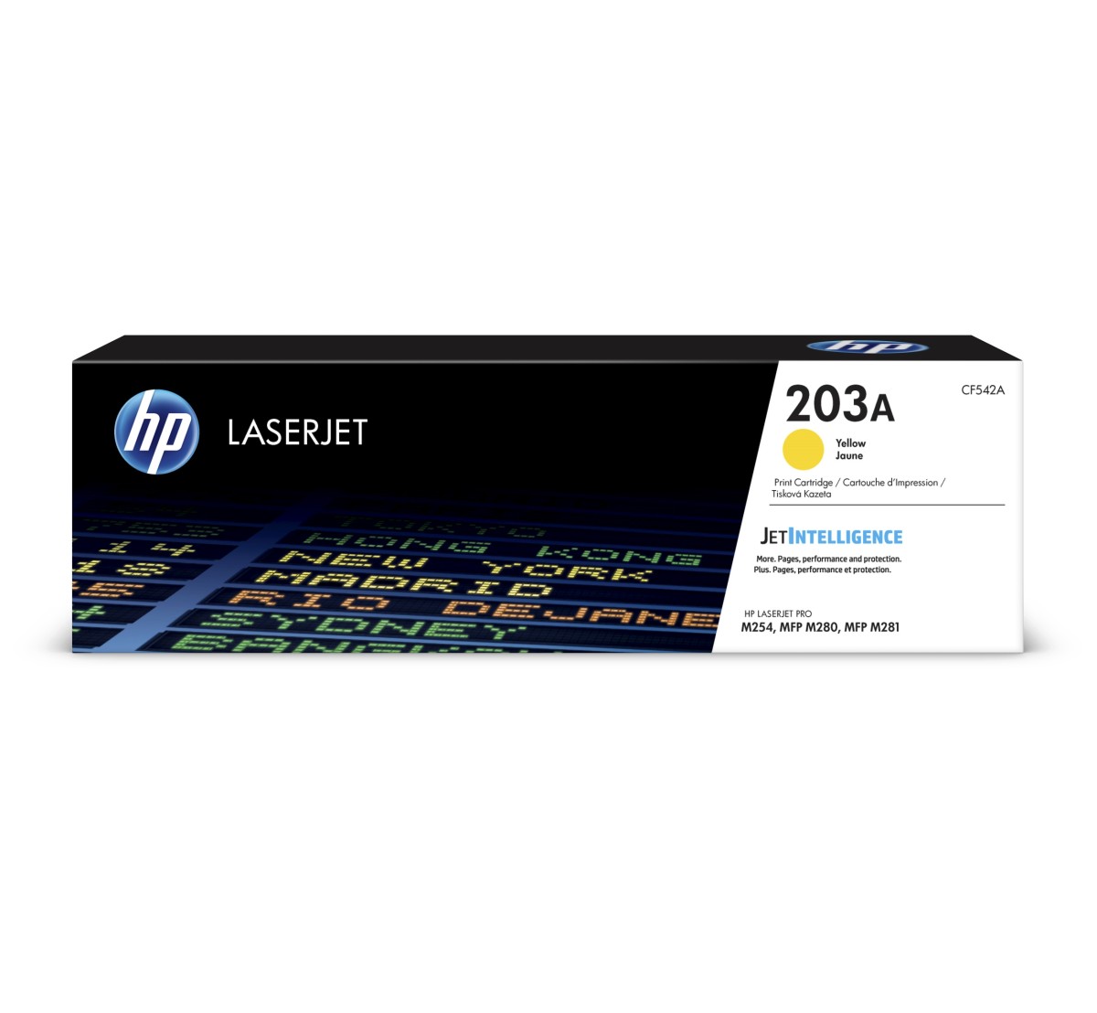 Toner HP 203A - žltý (CF542A)