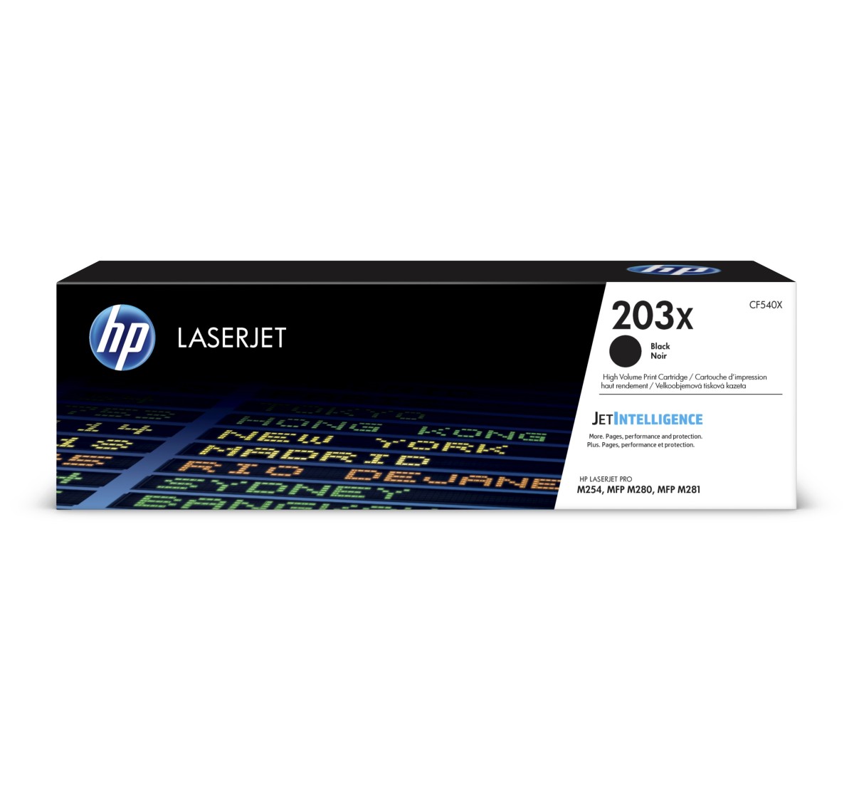 Toner HP 203X - čierny (CF540X)