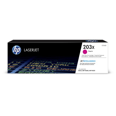 Toner HP 203X -&nbsp;purpurový (CF543X)