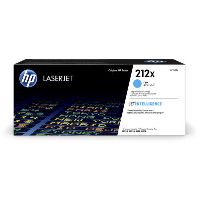 Toner HP 212X -&nbsp;azúrový (W2121X)