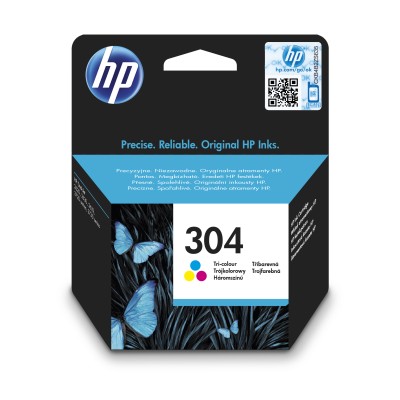 Atramentová náplň HP 304 -&nbsp;trojfarebná (N9K05AE)