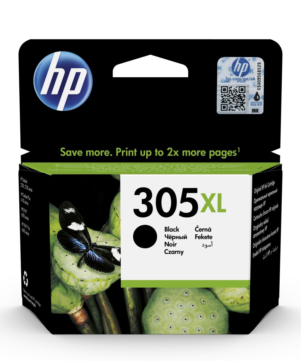 Atramentová náplň HP 305XL - čierna (3YM62AE)