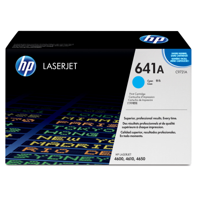 Toner HP 641A -&nbsp;azúrový (C9721A)