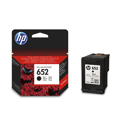 Atramentová náplň HP 652 -&nbsp;čierna (F6V25AE)